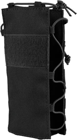 Hydration Pouch Holder, Adjustable 1000D Nylon Sleeve for Water Bottles, Fits Most Standard Bottles for Hiking, Camping, and Outdoor Activities