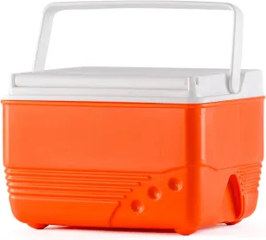 Insulated Ice Cooler Portable Ice Box Hard Heavy Duty Small Ice Chest for Camping, Tailgating, Beach, Picnic, Groceries