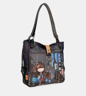 into Contemporary bag a Versatile product line Contemporary shoulder backpack convertible Big offer