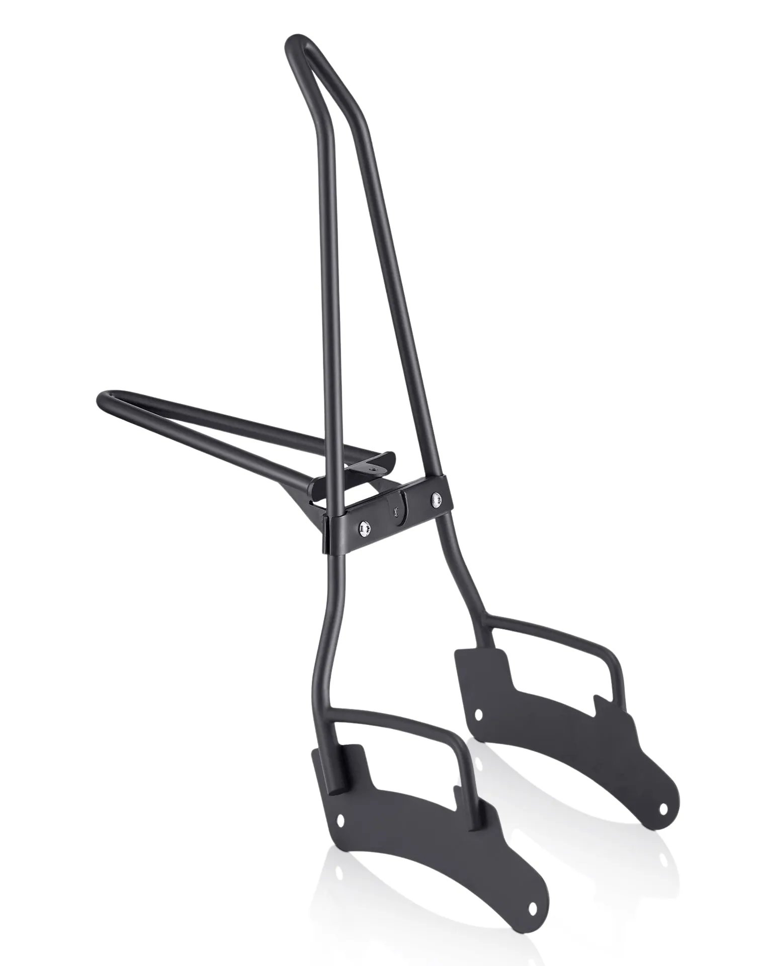 Iron Born Blade 25" Indian Chief Bobber Dark Horse (2022 ) Sissy Bar with Foldable Luggage Rack Matte Black