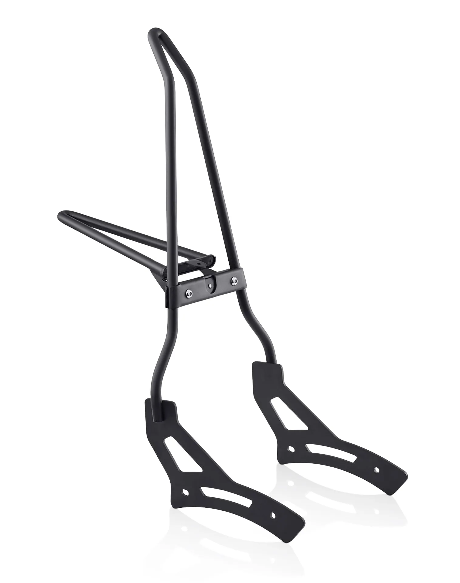 Iron Born Blade 25" Sissy Bar with Foldable Luggage Rack for Honda Rebel 1100 CMX1100 Matte Black
