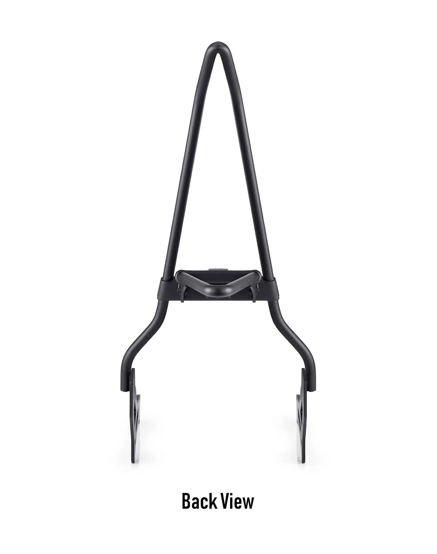 Iron Born Blade 25" Sissy Bar with Foldable Luggage Rack for Honda Rebel 1100 CMX1100 Matte Black