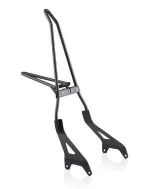 Iron Born Blade 25" Yamaha Bolt Sissy Bar with Foldable Luggage Rack Matte Black