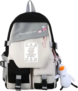 ISaikoy Anime Assassination Classroom Backpack Students Bookbag Shoulder School Bag Daypack Laptop Bag 1