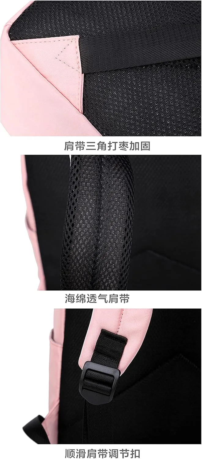 ISaikoy Anime Kill la Kill Backpack Ryuko Matoi Shoulder Bag Bookbag Student School Bag Daypack Satchel D11