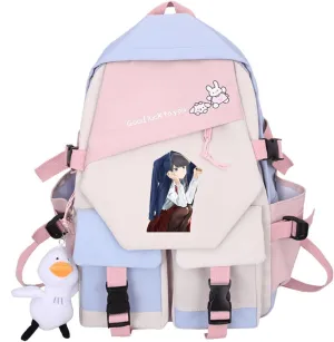 ISaikoy Anime Komi can't communicate Backpack Shoulder Bag Bookbag Student School Bag Daypack Satchel E14
