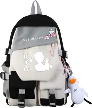ISaikoy Anime Toilet-bound Hanako-kun Backpack Students Bookbag Shoulder School Bag Daypack Laptop Bag 1