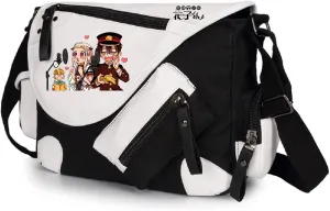 ISaikoy Anime Toilet-bound Hanako-kun Messenger Bag Satchel Crossbody Bag Handbag Shoulder Bag Sling Bag 12