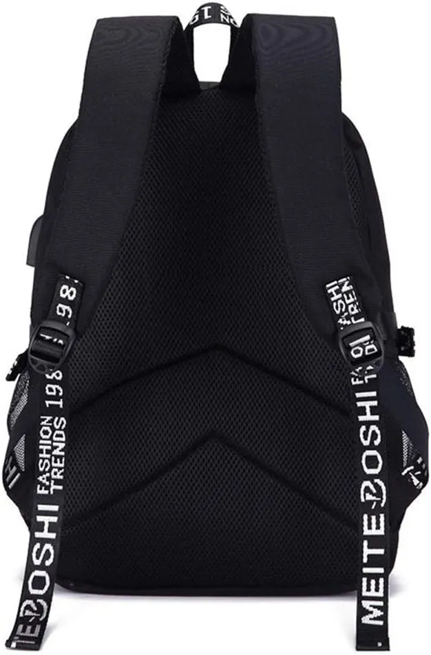 ISaikoy Zenless Zone Zero Backpack Daypack Bookbag Laptop Bag School Bag with USB Port 10