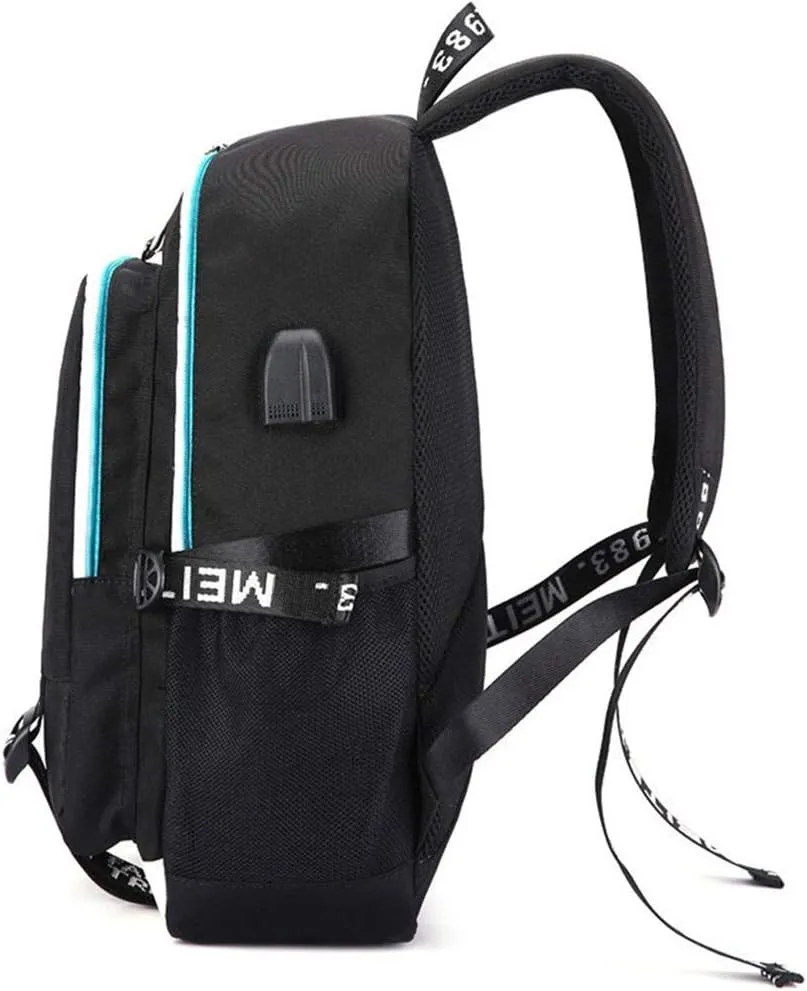 ISaikoy Zenless Zone Zero Backpack Daypack Bookbag Laptop Bag School Bag with USB Port 10