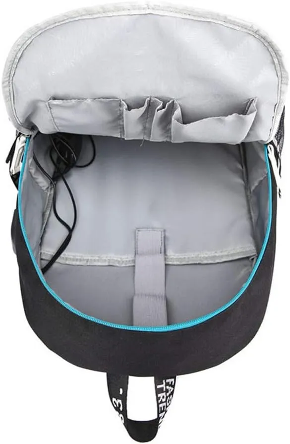 ISaikoy Zenless Zone Zero Backpack Daypack Bookbag Laptop Bag School Bag with USB Port 10