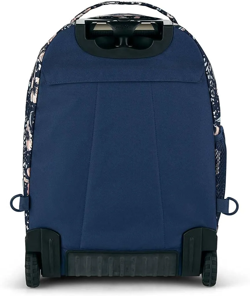 JanSport Driver 8 Rolling Backpack - Wheeled Travel Bag with 15-Inch Laptop Sleeve, One Size, Fields Of Paradise