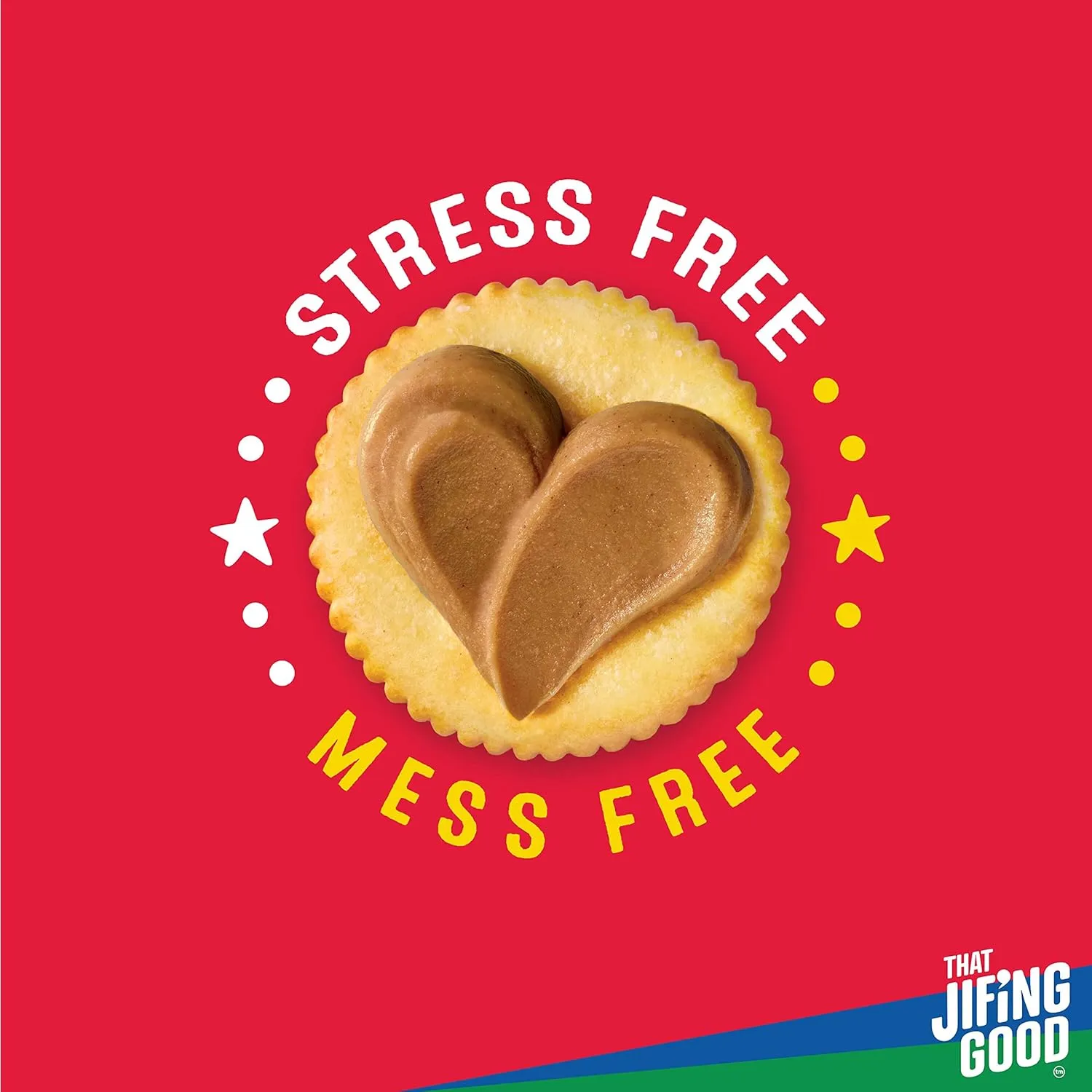 Jif Squeeze Creamy Peanut Butter, Resealable Pouches, 5 Ounces (Pack of 24)