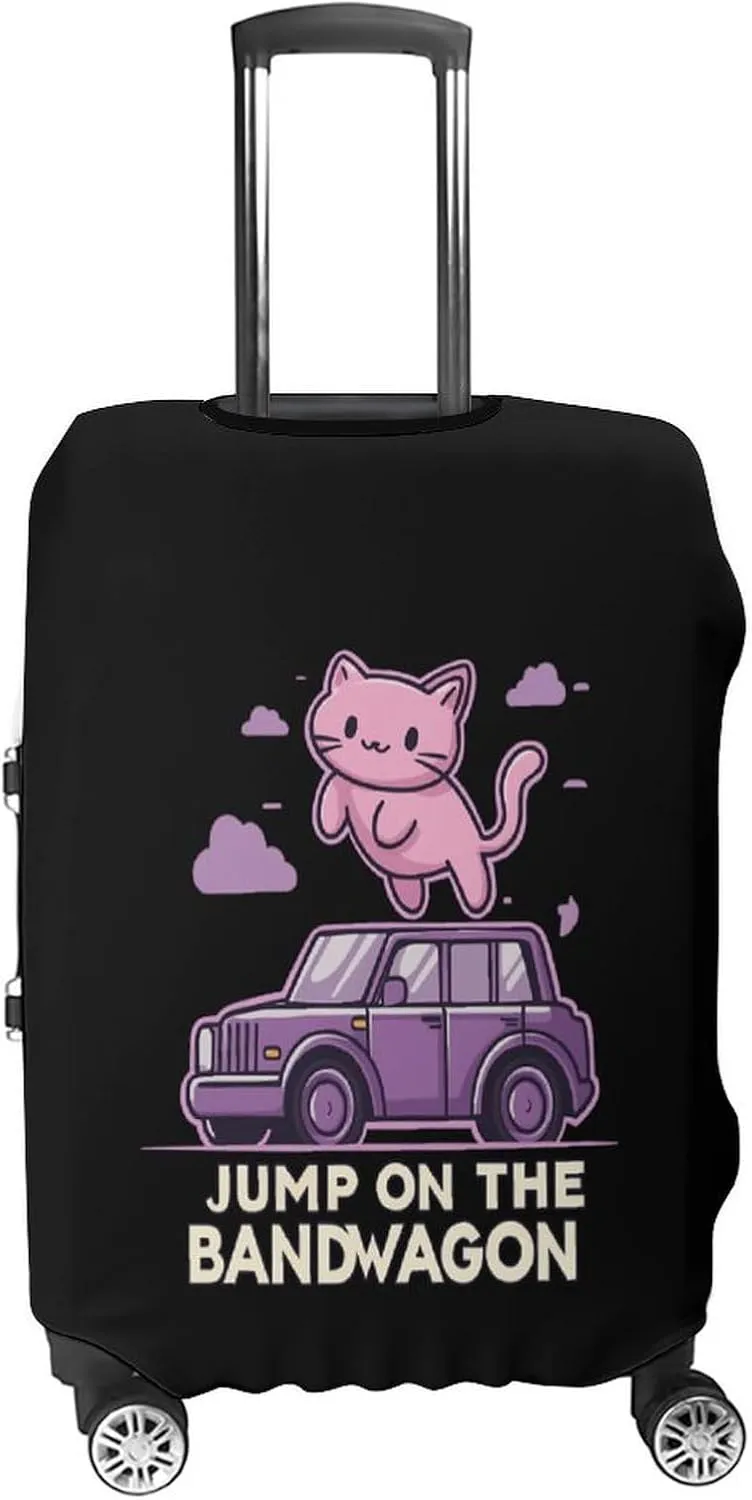 Jump on The Bandwagon Luggage Cover for Suitcase Luggage Protector Travel Bag Covers for Luggages