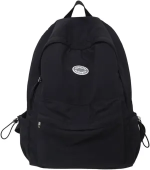 Juoxeepy Laptop Backpack Cute Aesthetic College Backpack for Women Lightweight Backpack Nylon Travel Daypack
