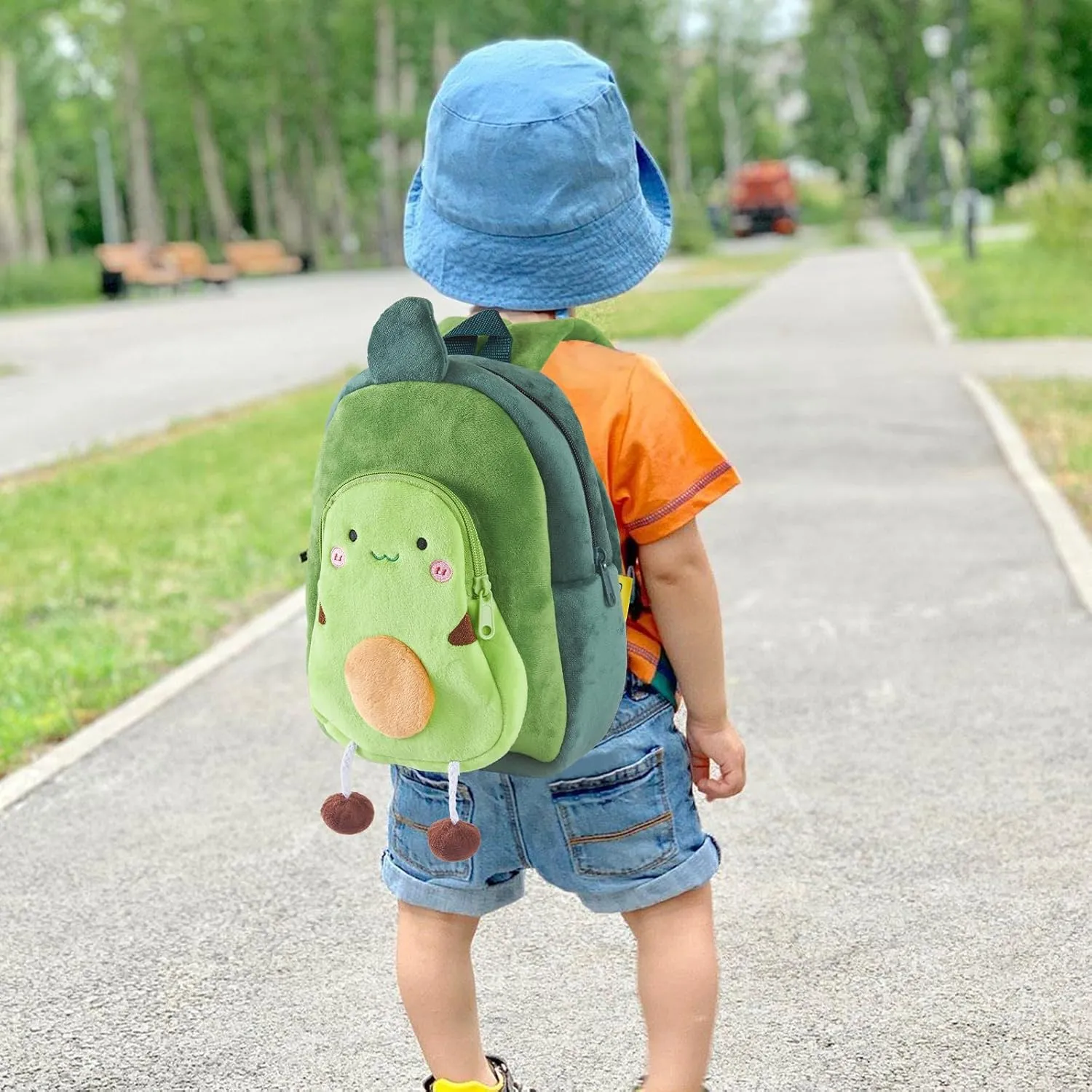 Kids Backpack for Boys Girls, Cute Toddler Backpack Preschool Kindergarten Child Bookbag, Mini Travel Bag for Ages 2-6 Year Old Birthday Gift
