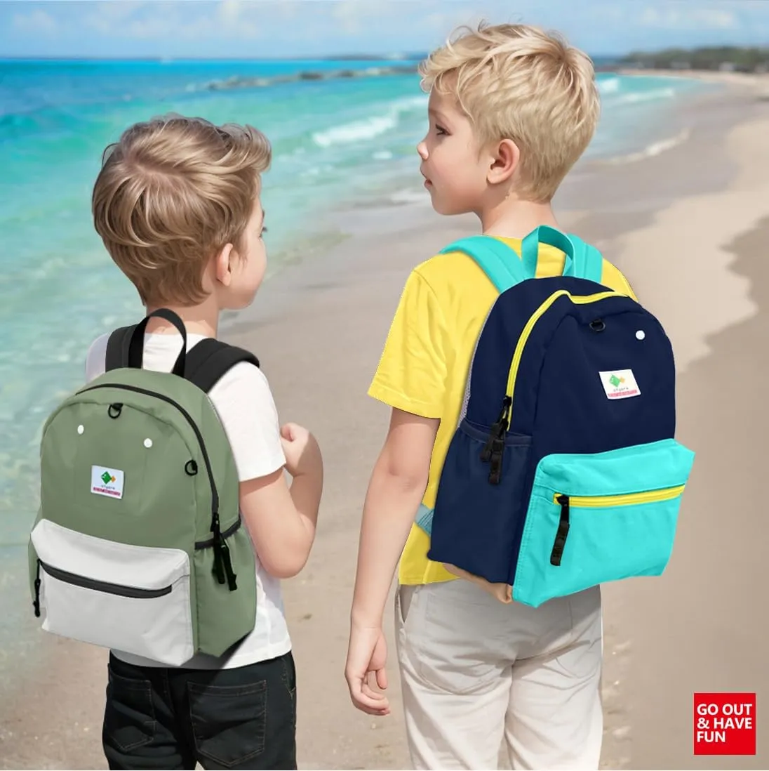 Kids Backpacks For Girls Boys, Backpack Kindergarten Elementary School, Bookbag Backpack For Kids, For School & Travel, Small Kids Child Toddler Backpack, 15" H, For Kids 6-9 Large