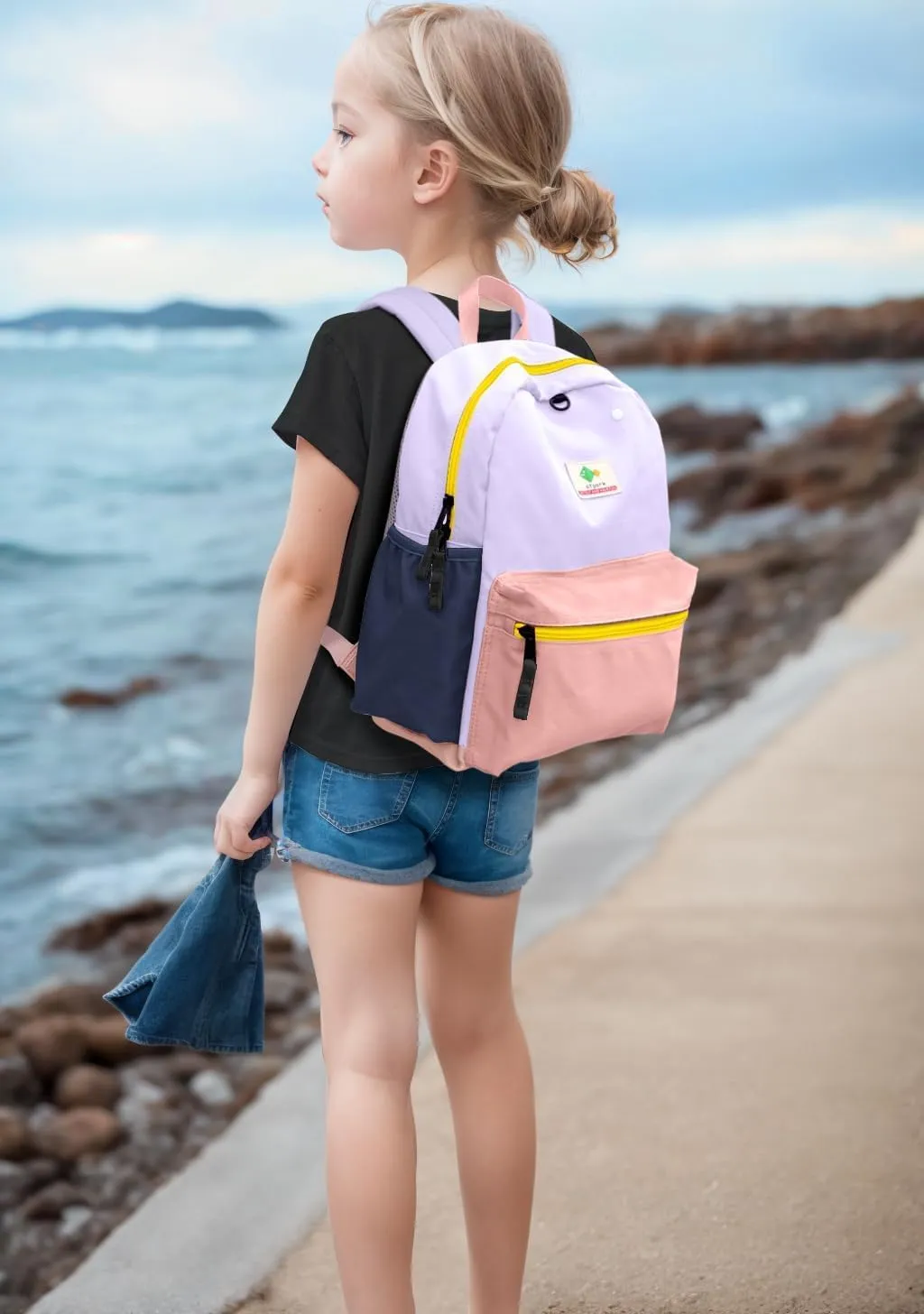 Kids Backpacks For Girls Boys, Backpack Kindergarten Elementary School, Bookbag Backpack For Kids, For School & Travel, Small Kids Child Toddler Backpack, 15" H, For Kids 6-9 Large