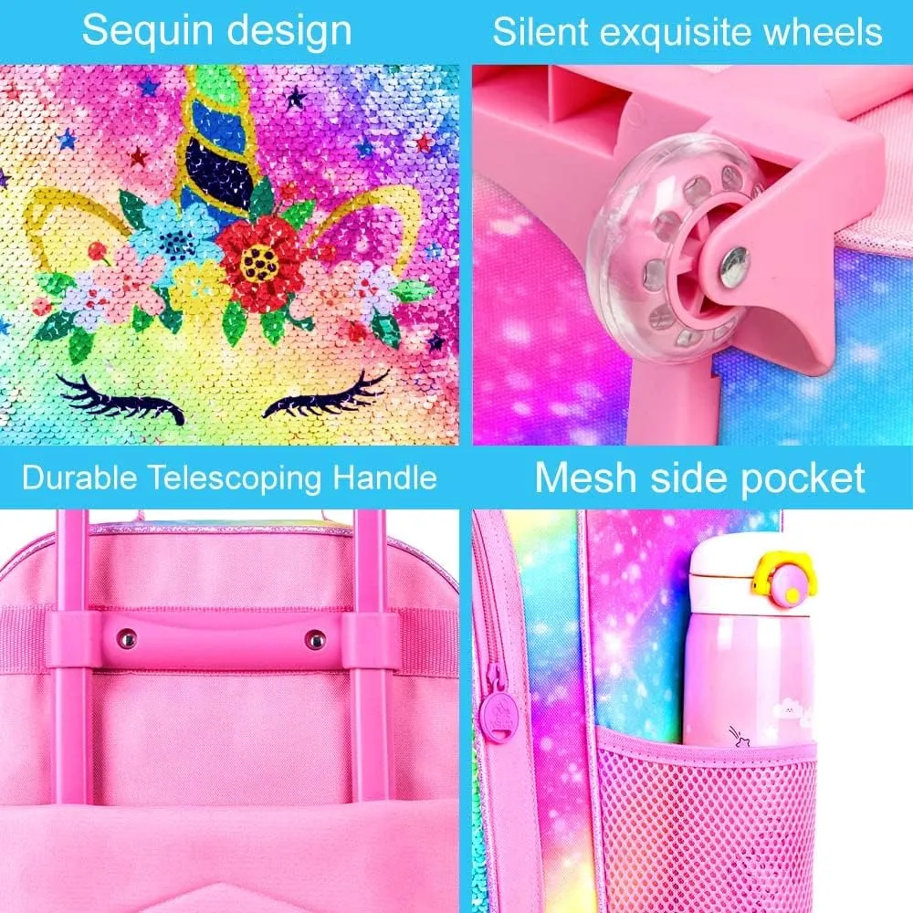 Kids Luggage for Boys and Girls, Toddler Rolling Travel Carry on Suitcase with Wheels…