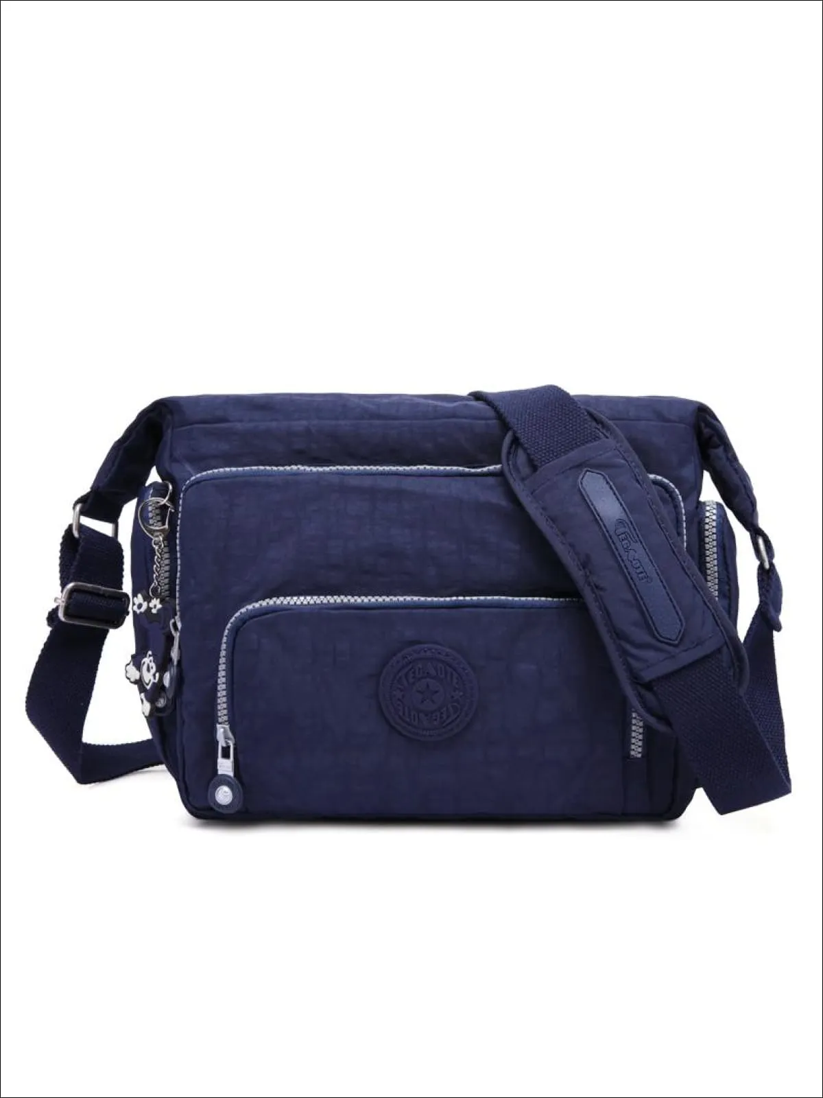 Kipling Inspired Nylon Shoulder Cross-Body Bag