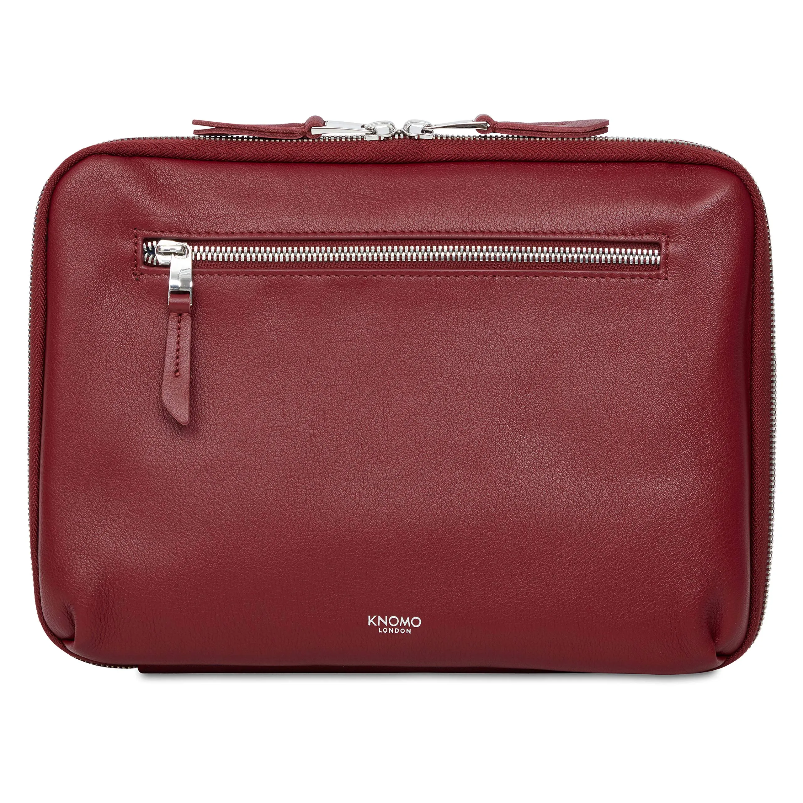 Knomo London Mayfair Luxe Knomad Leather Tech Organiser 10.5"