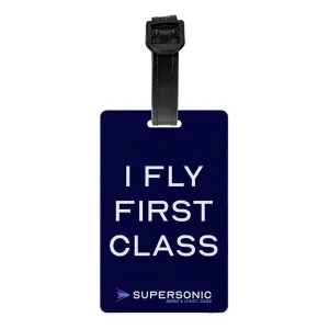 Koffertag: Stylischer Gepäckschutz für Airline-Vielflieger - I fly First Class