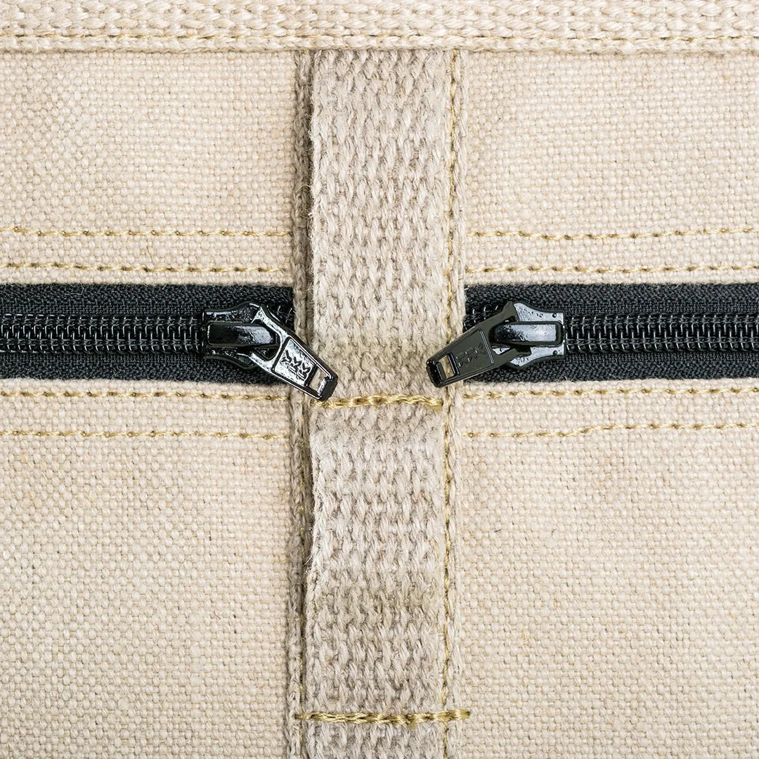 LAND SEA & SKY Organic Hemp 15" Laptop Convertible Tote - Backpack (15.5x12.5x5)