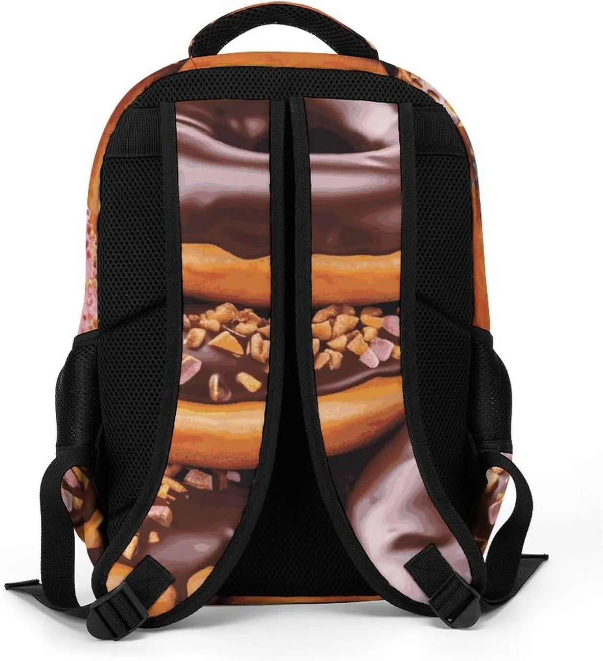 Laptop Backpack for Men Women Daypack Donuts Chocolate Computer Bag Travel Backpacks Laptop Bag
