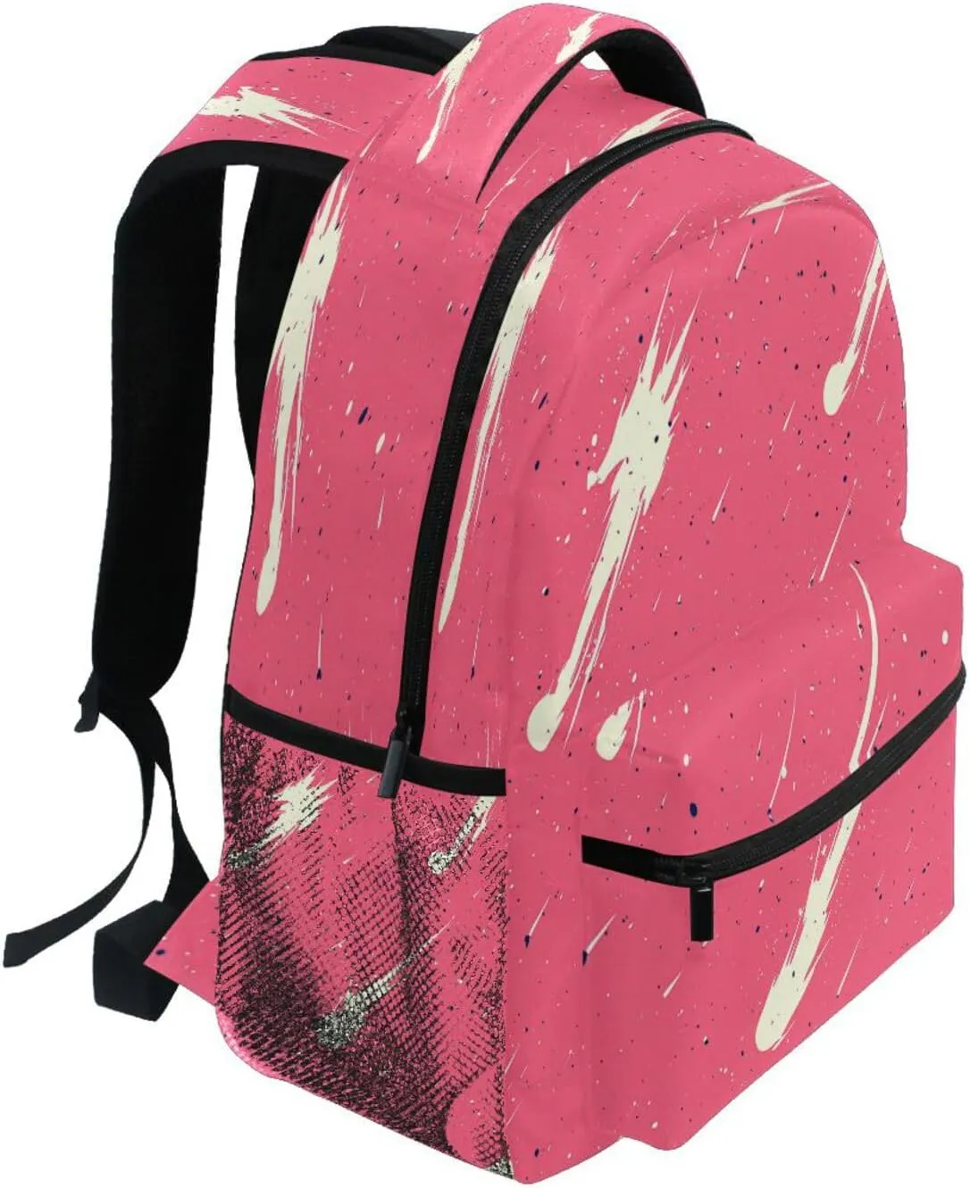 Laptop Backpack for Teens Boys Girls Fashion Travel Laptop Backpack with Chest Strap for Travel Trip Lightning Puffs Adventure Style