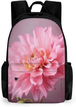 Laptop Backpack for Women Men Daypack Flower Backpacks Computer Bag Travel Laptop Bag Casual Work Bag