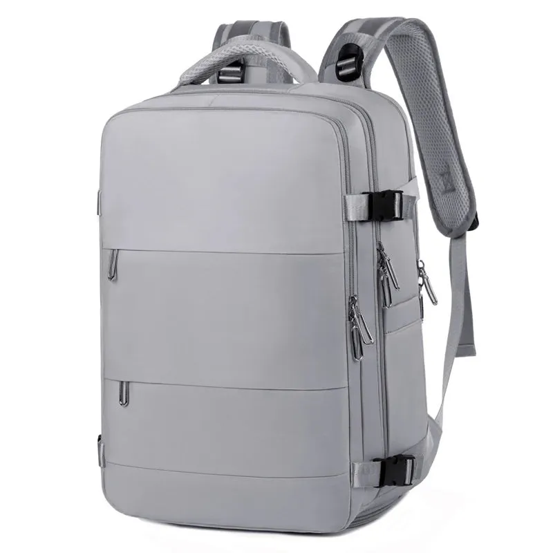Large Capacity Luggage Travel Bags with USB Charging Port Waterproof Carry On Backpack for Outdoor Working Hiking Climbing Trip