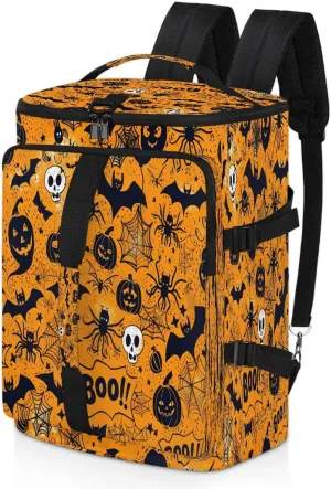 Large Carry on Backpack for Women Men Multi-function Gym Duffle Bag Halloween Theme Backpack Polyester Waterproof Duffel Bags