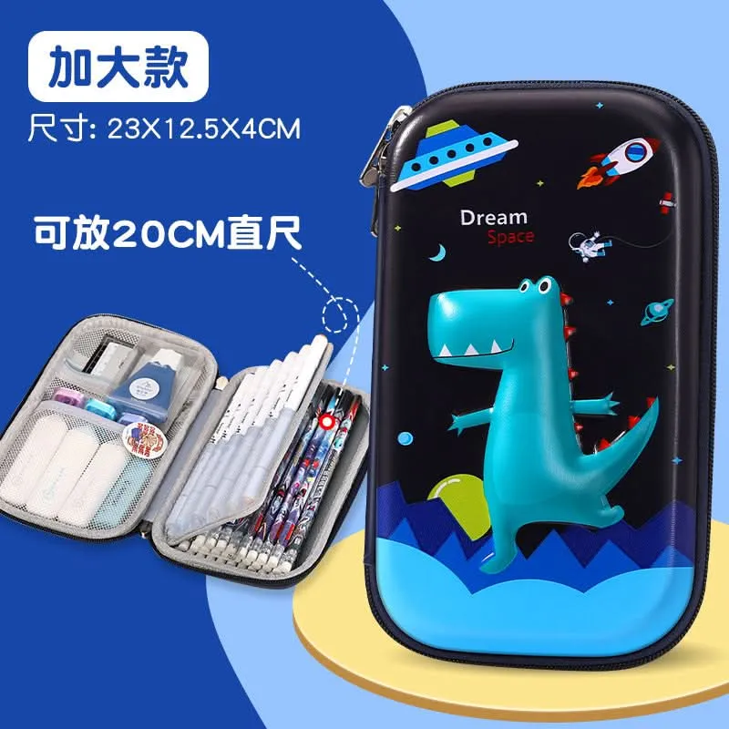 Large EVA Splash-Proof Pencil Case