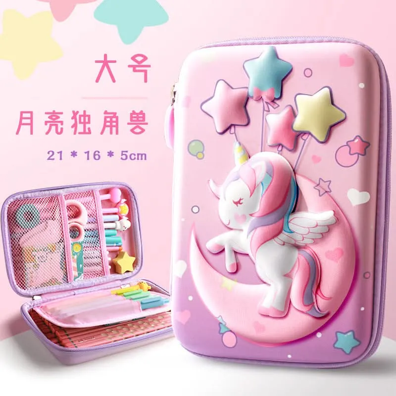 Large EVA Splash-Proof Pencil Case