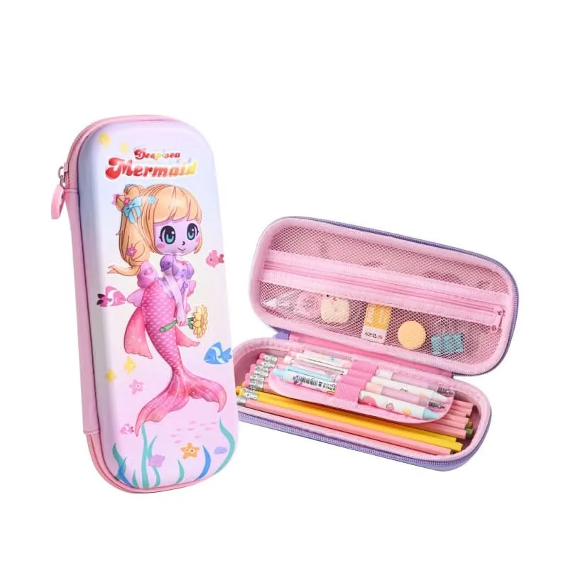 Large EVA Splash-Proof Pencil Case