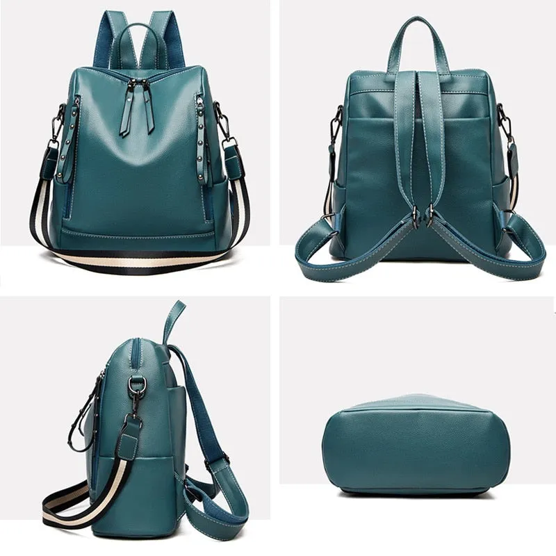 leather Great price backpack Safe transactions women