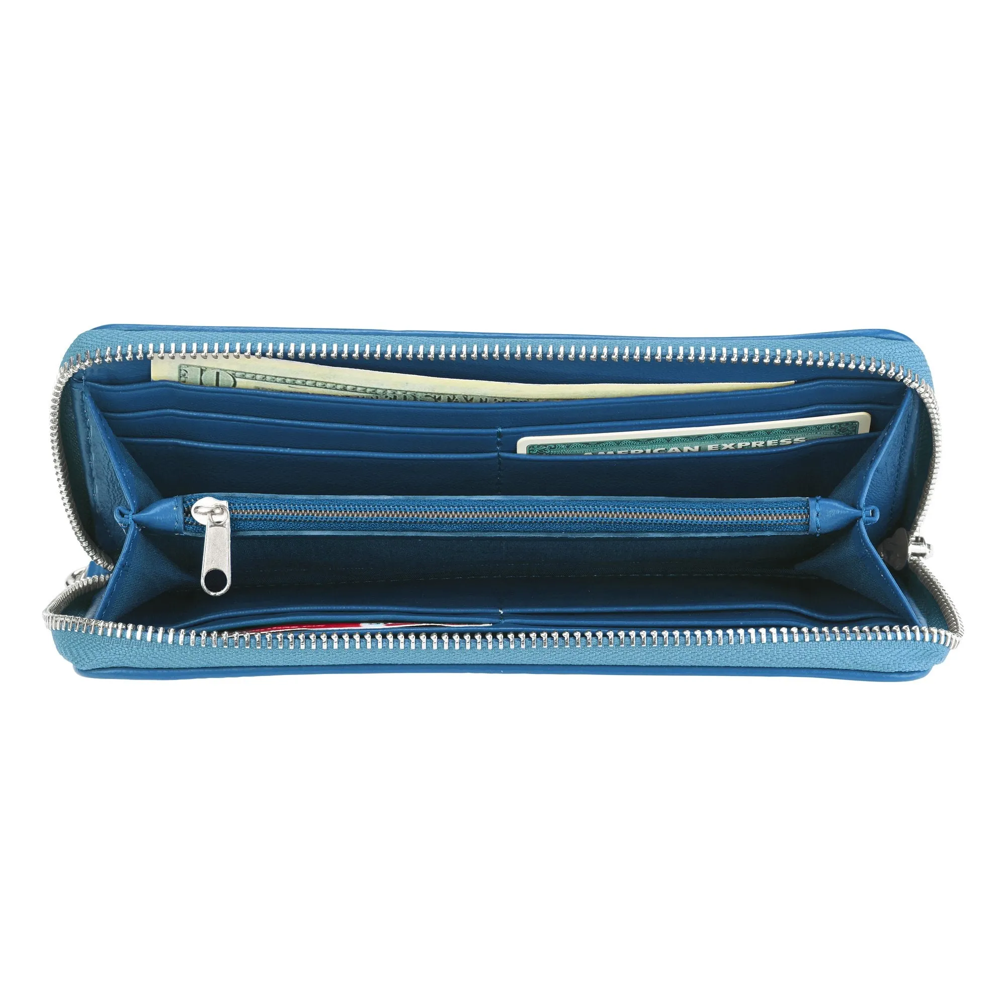 Lewis N. Clark Fine Leather RFID-Blocking Clutch