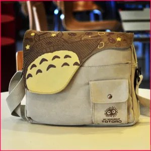 Limited edition Trendy Neighbor Robust security Bag Totoro Bag bag New My Messenger Shoulder School Canvas 2016