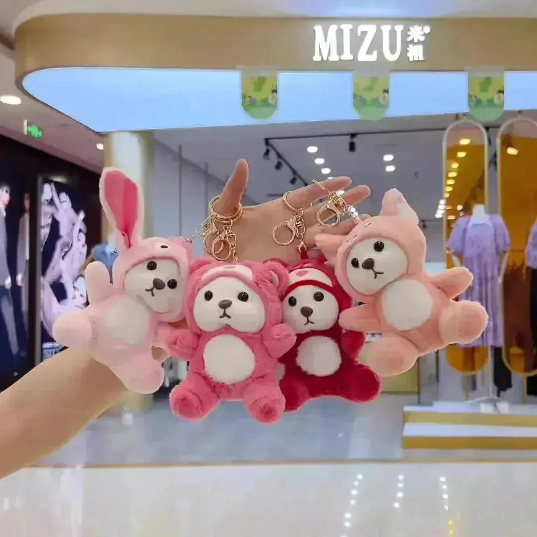 Lina Bear Cosplay Plush Keychain