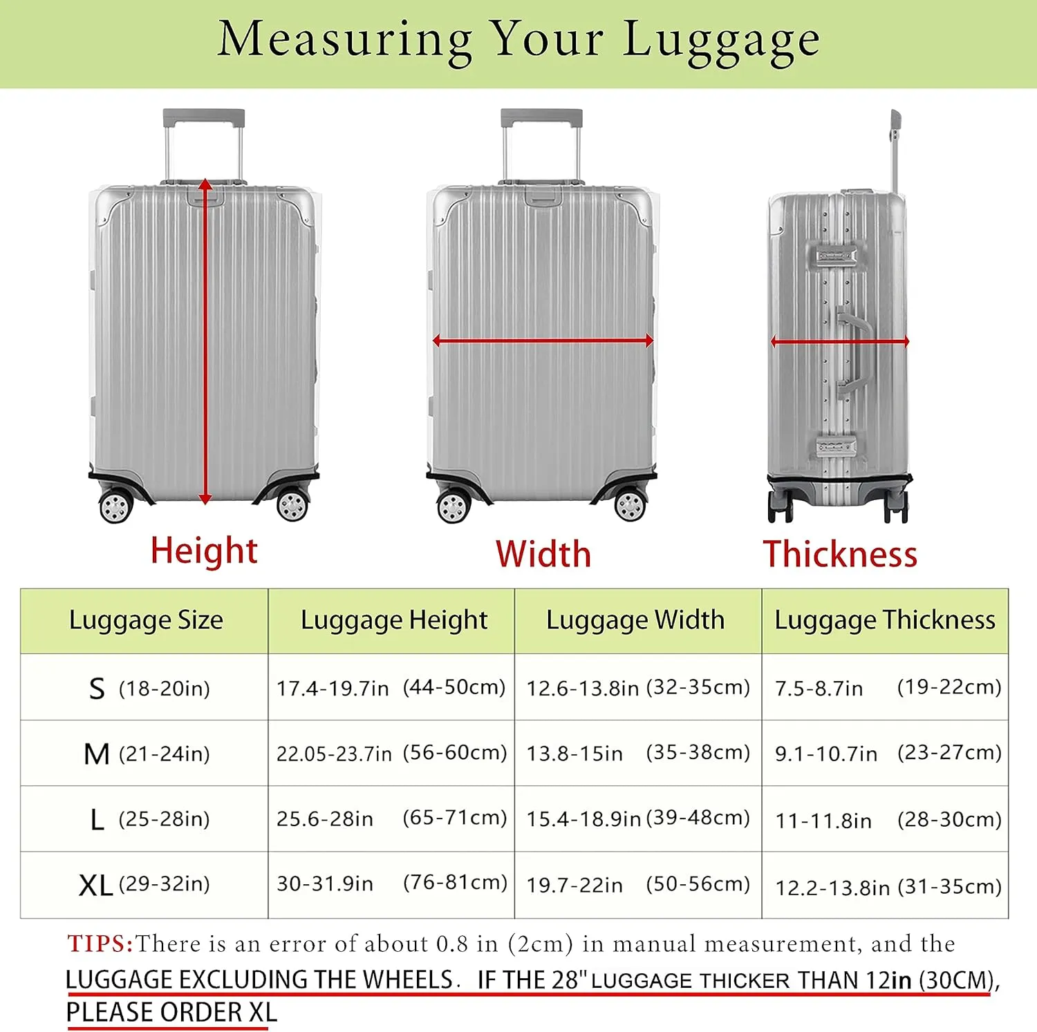 Luggage Cover Approved Cute Travel Suitcase Protector Fashion Queen Elastic Washable Unique Themed Baggage Covers for 21-24 inch Luggage (M)