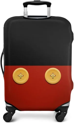 Luggage Cover Approved Travel Suitcase Protector Cute Pants Elastic Washable Baggage Covers for 18-20 inch Luggage(S)