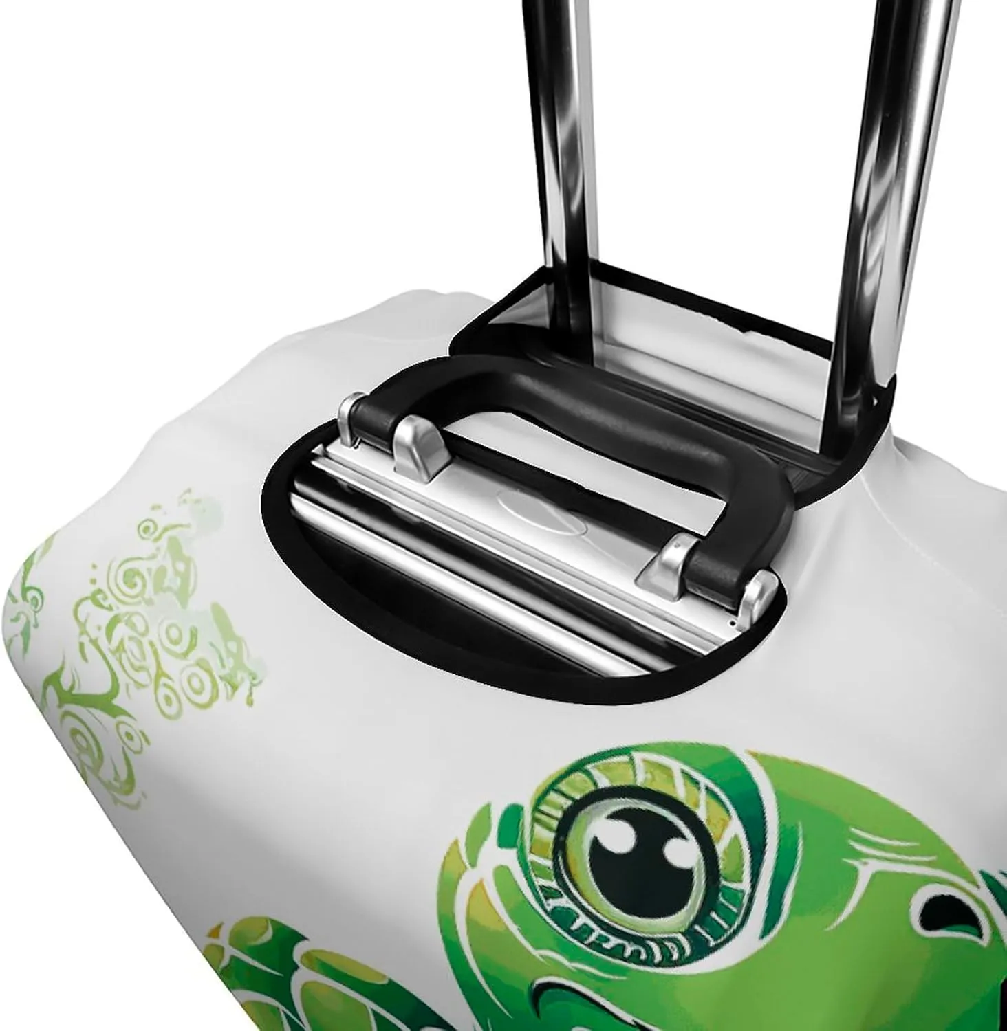 Luggage Cover for Travel, Cartoon Turtle Pattern Fashion Luggage Covers, Washable Stretch Suitcases Protector Fits 19-32 Inch Luggage L