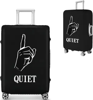 Luggage Covers For Suitcase Tsa Approved, Washable Luggage Cover Elastic Luggage Protector Scratch Resistant Luggage Cover For 30-32 Inch Wheeled Luggage(QUIET-30 inch)