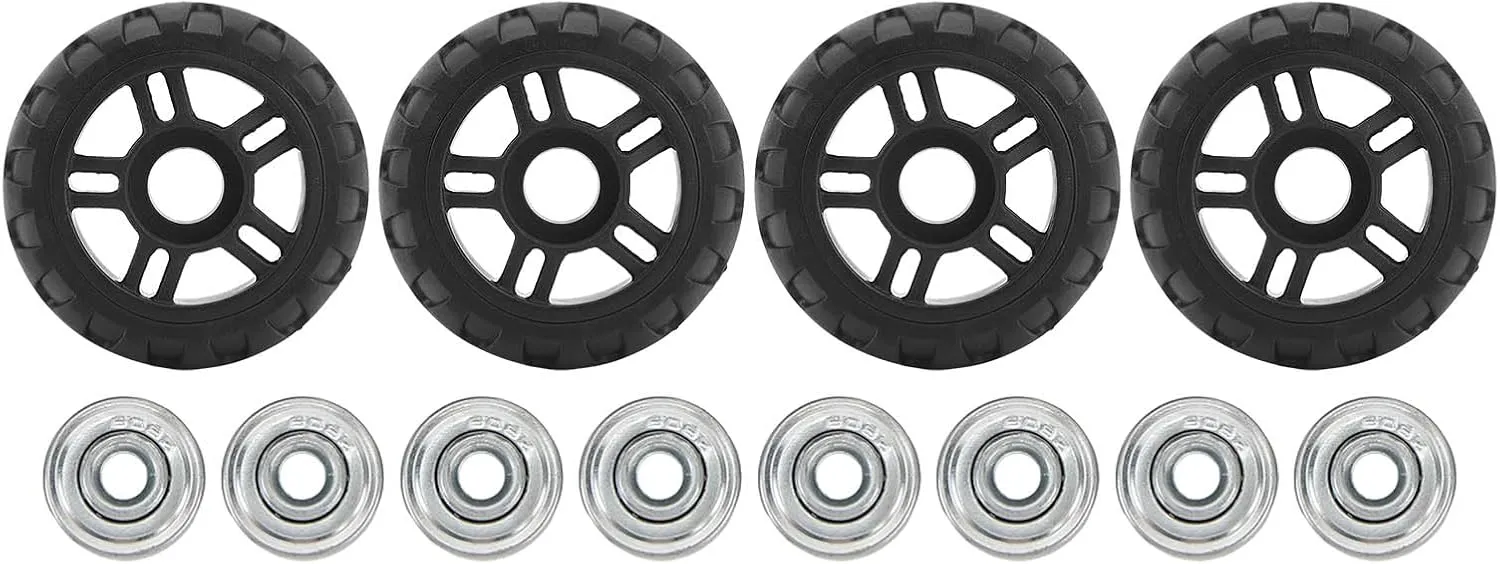 Luggage Swivel Wheels Lightweight Sturdy Replacement Wheels Maintenance Accessories Suitcase Repair Travel Bag