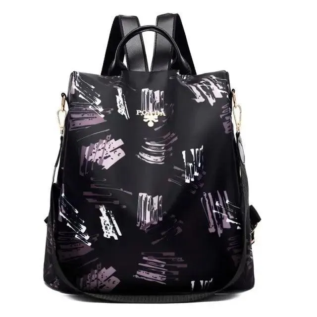 Luxurious Waterproof Women's Backpack Fashionable Anti-theft Women Backpacks Nice Print School Bag High Quality Large Capacity Backpack