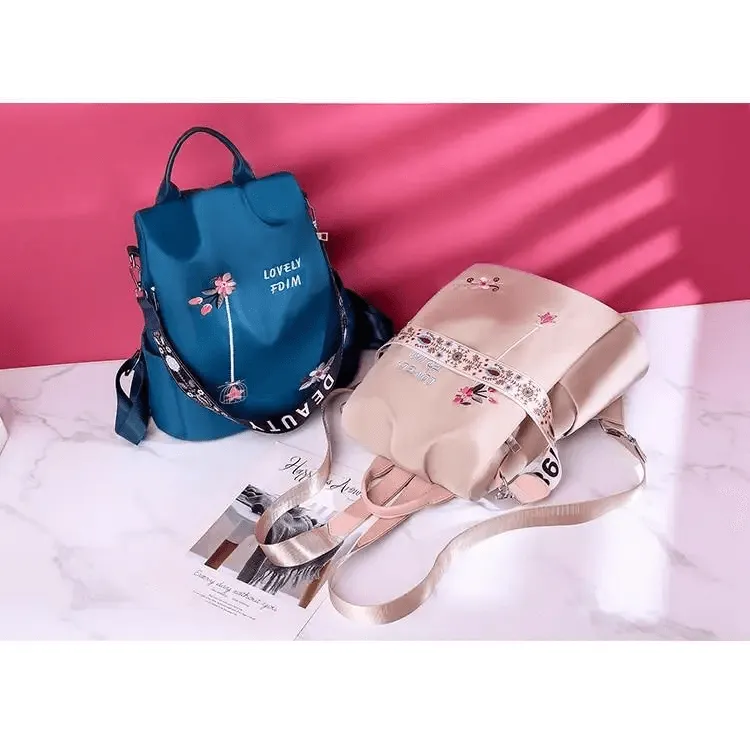 Luxurious Waterproof Women's Backpack Fashionable Anti-theft Women Backpacks Nice Print School Bag High Quality Large Capacity Backpack