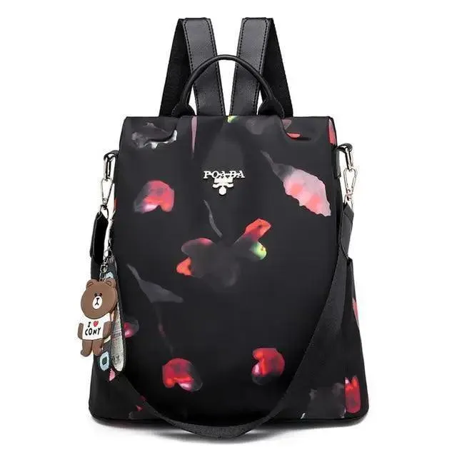 Luxurious Waterproof Women's Backpack Fashionable Anti-theft Women Backpacks Nice Print School Bag High Quality Large Capacity Backpack