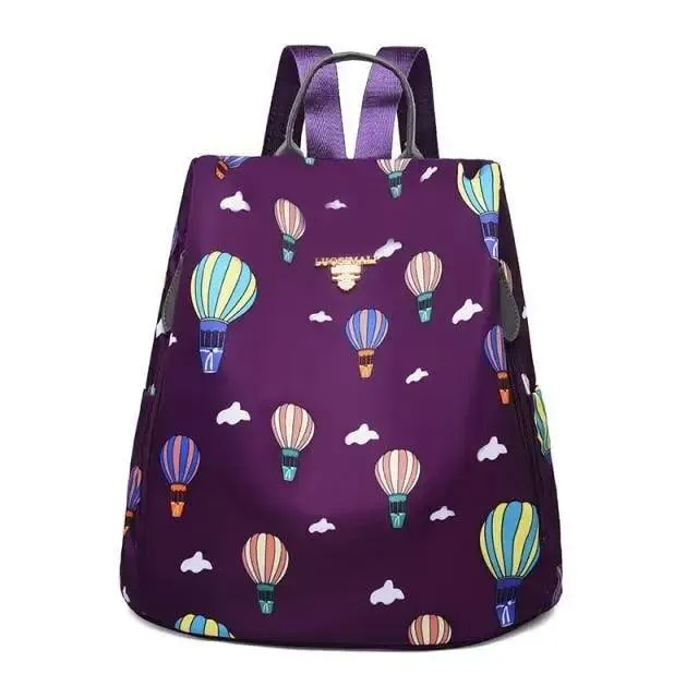 Luxurious Waterproof Women's Backpack Fashionable Anti-theft Women Backpacks Nice Print School Bag High Quality Large Capacity Backpack