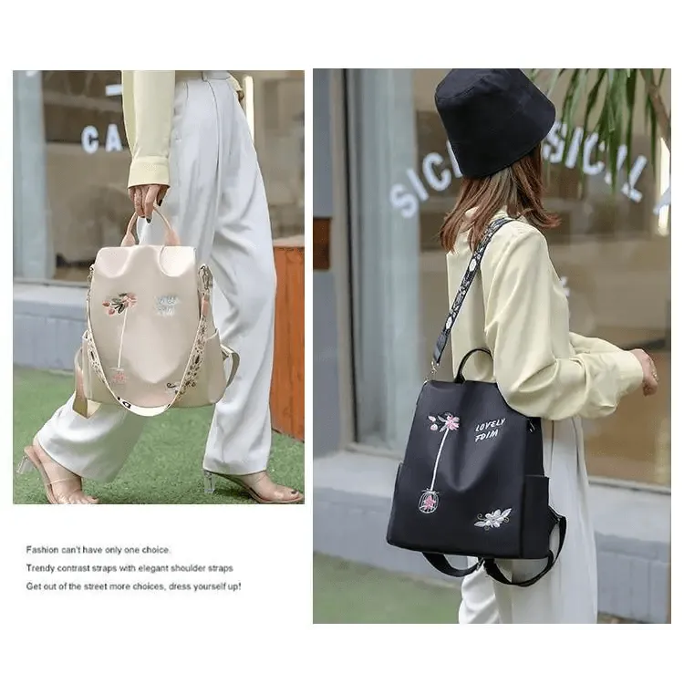 Luxurious Waterproof Women's Backpack Fashionable Anti-theft Women Backpacks Nice Print School Bag High Quality Large Capacity Backpack