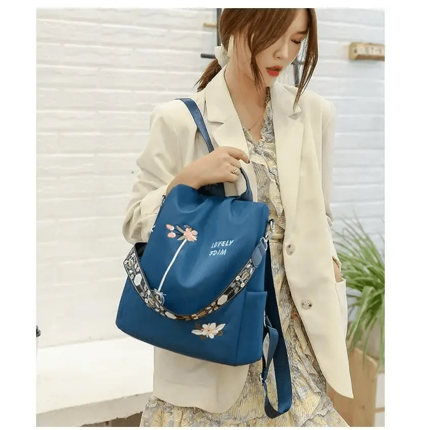 Luxurious Waterproof Women's Backpack Fashionable Anti-theft Women Backpacks Nice Print School Bag High Quality Large Capacity Backpack